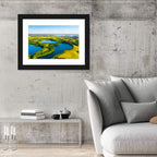 Narachanski Lake Meadows Aerial View Wall Art