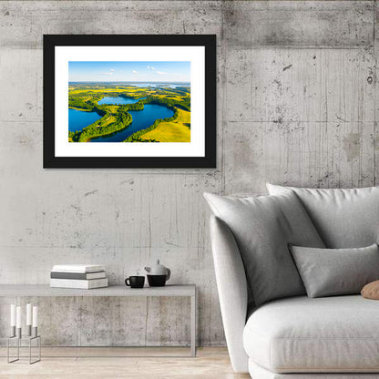 Narachanski Lake Meadows Aerial View Wall Art