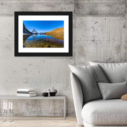 Matterhorn Reflected in Riffelsee Wall Art