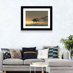 Unstoppable Knight with Red Cape Wall Art