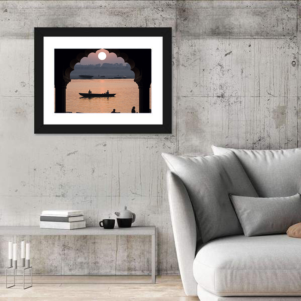 Arched Ganges Sunrise Wall Art