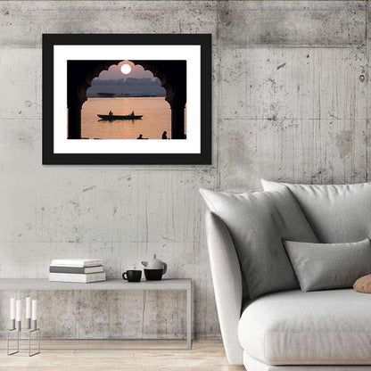 Arched Ganges Sunrise Wall Art
