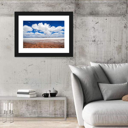 Lake Eyre Salt Flats Wall Art