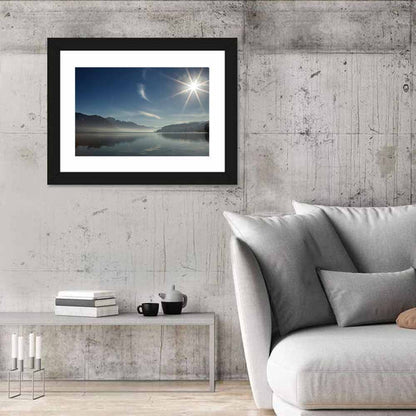 Lake Annecy Morning Reflection Wall Art