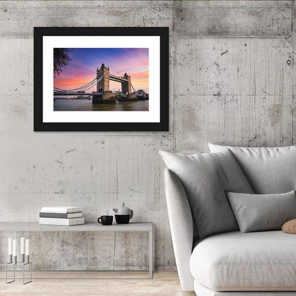 Tower Bridge at Sunset Wall Art