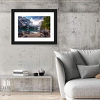 Lago Di Braies Reflection Wall Art