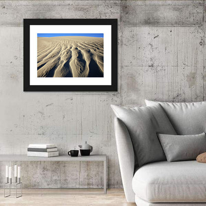 Endless Rippled Sand Dunes Wall Art