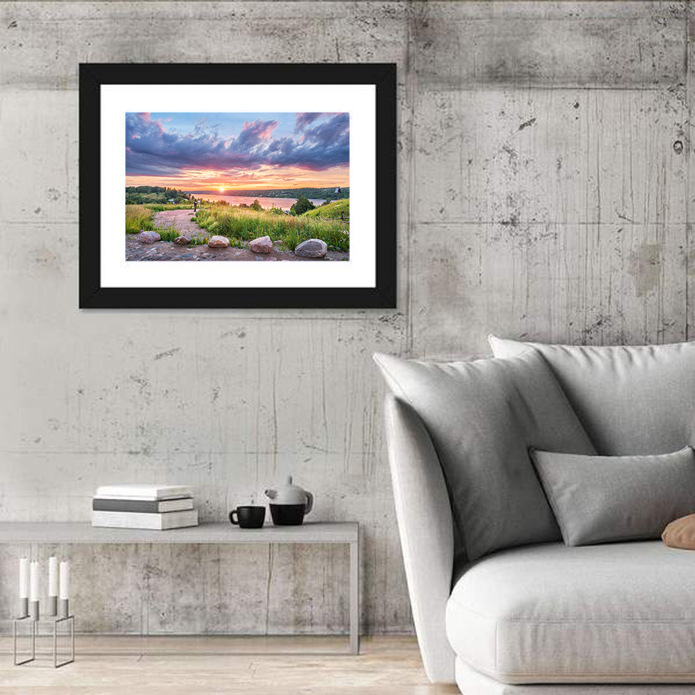 Mount Levitan Sunset Wall Art