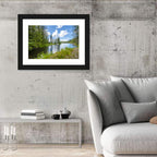 Lake Pend Oreille Wildflower View Wall Art