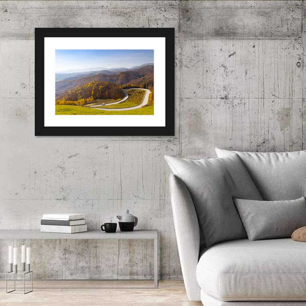 Slovensky Raj Winding Road Wall Art