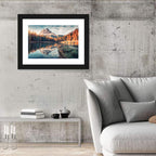 Lago Di Antorno Reflection Wall Art