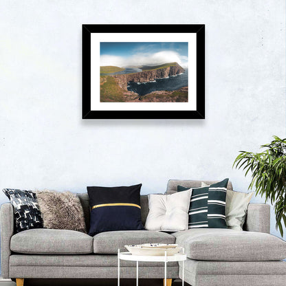 Traelanipa Cliffs, Sørvágsvatn Wall Art