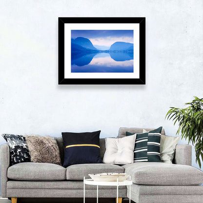 Lake Bohinj Morning Reflection Wall Art