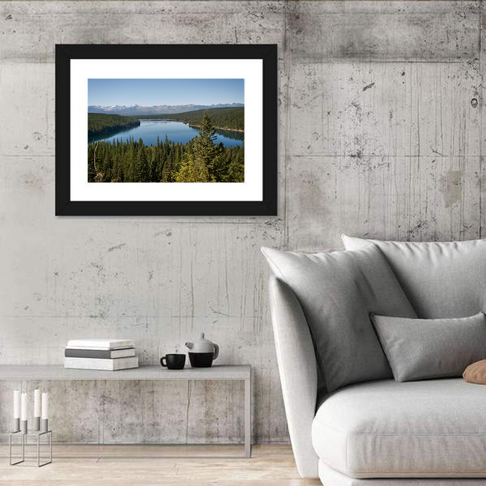 Holland Lake in Summer Wall Art in a room, landscape