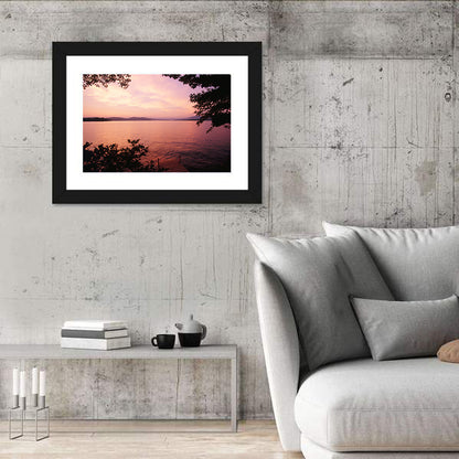 Lake Winnipesaukee Sunset Wall Art