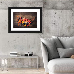 Thankgiving Fruit Concept Wall Art