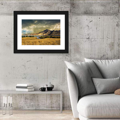 Lake Kaweah at Golden Hour Wall Art