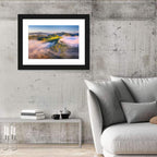Foggy Mountain Sunrise Wall Art