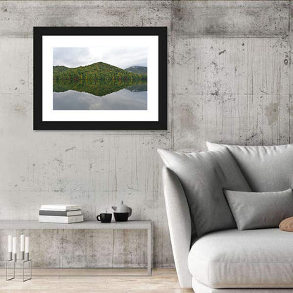 Calm Reflection at Lake Santeetlah Wall Art