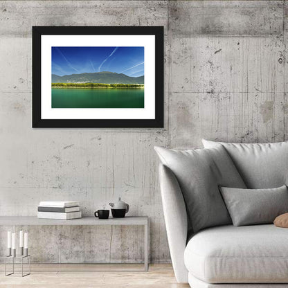 Koprinka Dam Reflections Wall Art