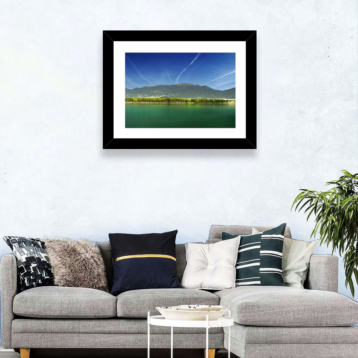 Koprinka Dam Reflections Wall Art