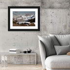 Oeschinensee Winter Landscape Wall Art