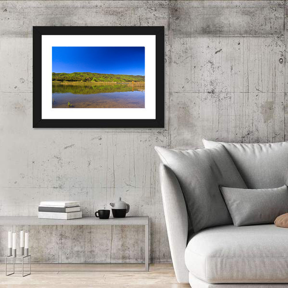 Santa Barbara Lake Reflection Wall Art