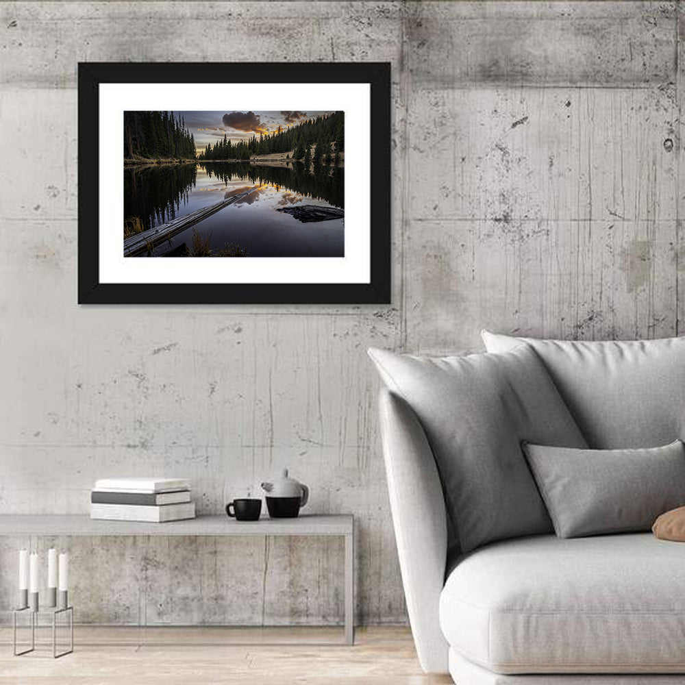 Lake Irene Sunset Wall Art