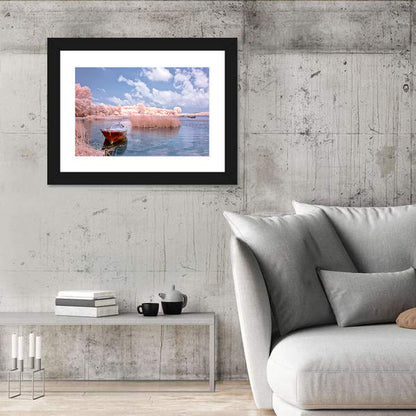 Golyazi Lake Boat Wall Art