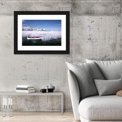 Golyazi Lake Winter Scene Wall Art