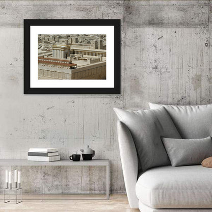 Holyland Model Second Temple Wall Art