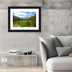 Sierra Nevada Trail to Snow Capped Peaks Wall Art