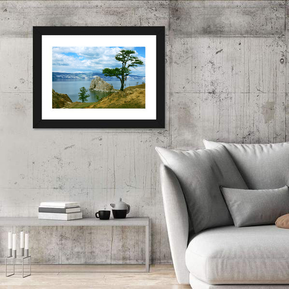Shamanka Rock, Lake Baikal Wall Art