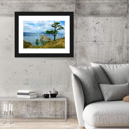Shamanka Rock, Lake Baikal Wall Art