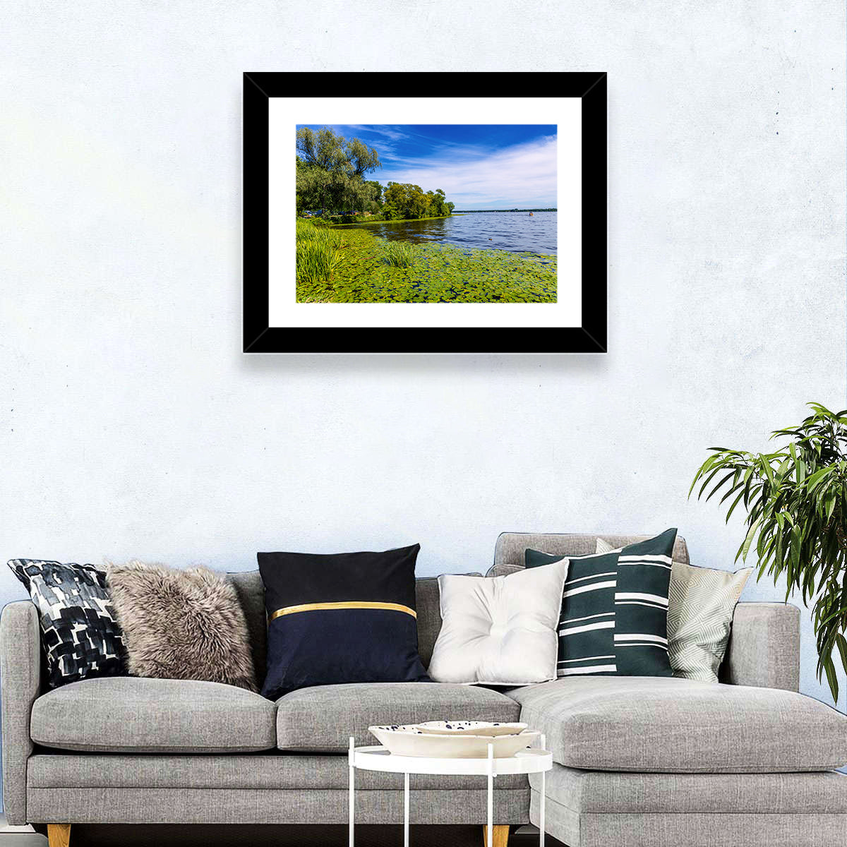 Zegrzynskie Reservoir Landscape Wall Art