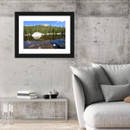 Colorado Forest Lake Reflection Wall Art
