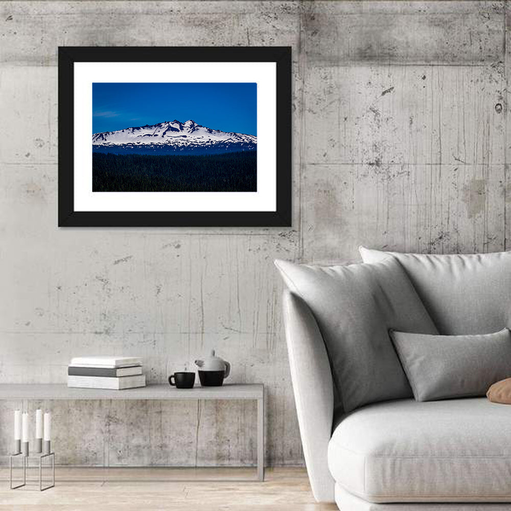 Diamond Peak, Oregon Wall Art in a room, landscape