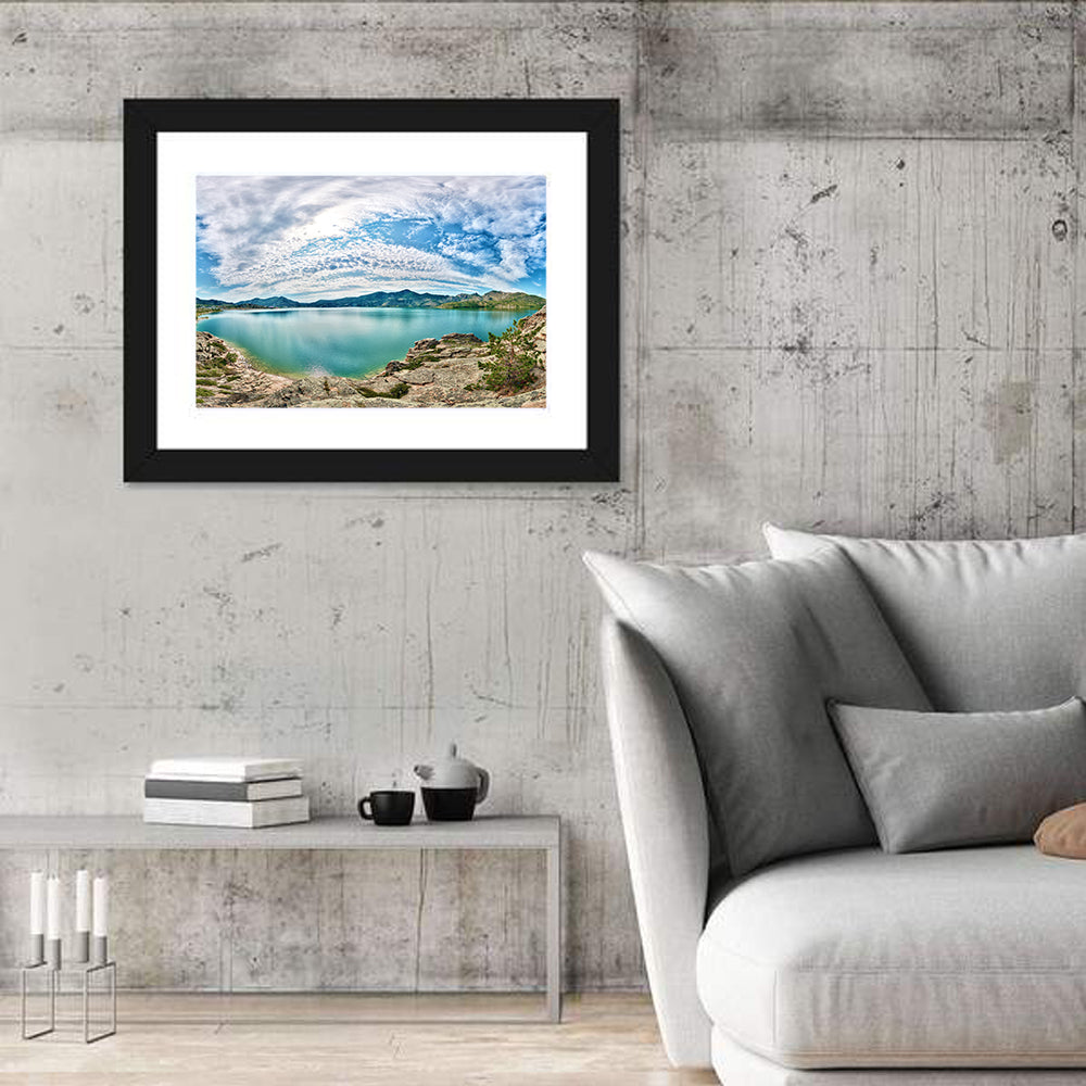 Lake Kivu Shoreline Wall Art