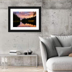 Lake Irene Sunset Reflection Wall Art
