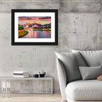 Hohensalzburg Fortress at Sunset Wall Art