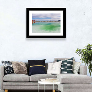 Emerald Salt Lake Wall Art