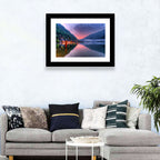 Hallstatt Mountain Village Wall Art