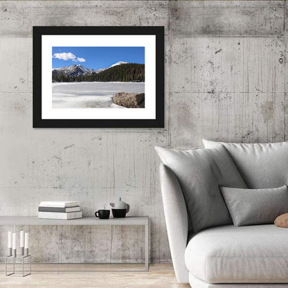 Bear Lake Winter View Wall Art