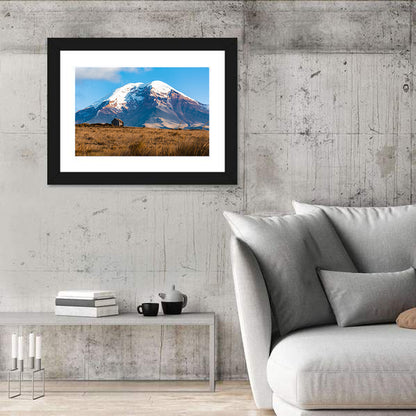 Chimborazo Rustic Mountain Landscape Wall Art