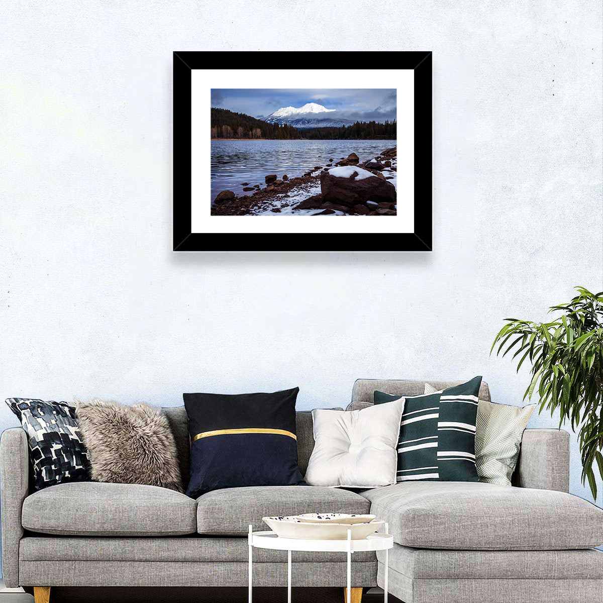 Mount Shasta and Lake Siskiyou Wall Art