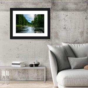 Bavarian Forest River Wall Art