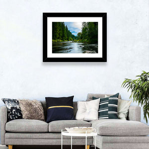 Bavarian Forest River Wall Art