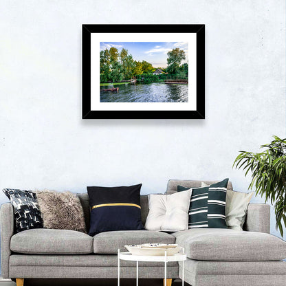 Konka River Golden Hour Wall Art