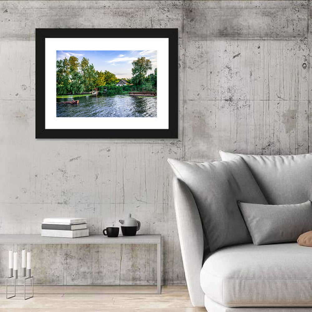 Konka River Golden Hour Wall Art