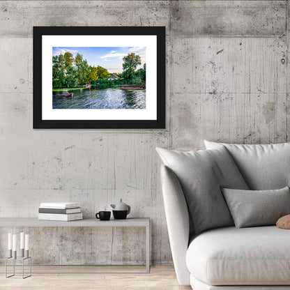 Konka River Golden Hour Wall Art
